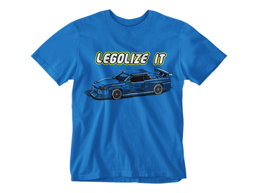 Camiseta GTR R34 Lego